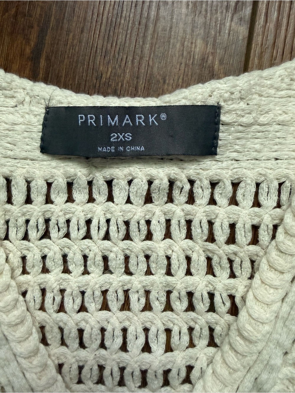 Primark Cream Crochet Top - Picture 7 of 10